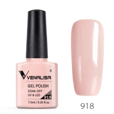 OEM Venalisa 918 Gél lakk - Rózsaszín - 7,5 ml lakk zselé