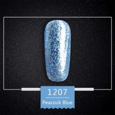 OEM Venalisa Peacock Blue Csillogó Lakkzsél - 1207 lakk zselé