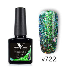 OEM Venalisa Peacock Gél Lakk V722 - 7,5ml lakk zselé