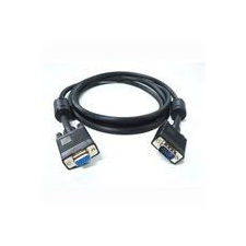 OEM VGA M/F video jelkábel hosszabbító 1.8m fekete (XVQKABMF2) kábel és adapter