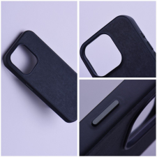 OEM Woven Mag Cover iPhone 15 PLUS fekete tok tok és táska