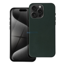 OEM Woven Mag Cover iPhone 15 PLUS zöld tok tok és táska