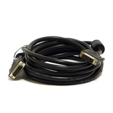 OEM XDVIKABDVIDUAL5 DVI-D M/M video jelkábel 4.5m dual link fekete kábel és adapter