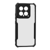 OEM Xiaomi 14 GIGAPACK Szilikon telefonvédő ütésállóság, kameravédő, FEKETE