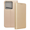 OEM Xiaomi 14T 5G könyvtok, fliptok, telefon tok, bankkártyatartós, mágneszáras, arany, Smart Case book