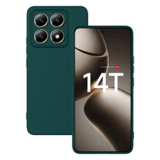 OEM Xiaomi 14T 5G szilikon tok, hátlaptok, telefon tok, matt, zöld tok és táska