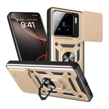 OEM Xiaomi 15 GIGAPACK Defender szilikon telefonvédő ütésállóság, kameravédő, ARANY tok és táska