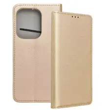 OEM Xiaomi Redmi 15 nyitható flip tok arany tok és táska