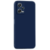 OEM Xiaomi Redmi Note 12 5G (Globál) / Poco X5 szilikon tok, hátlaptok, telefon tok, matt, sötétkék, Forcell Soft