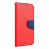 OEM Xiaomi Redmi Note 14 5G (Global), Oldalra nyíló tok, stand, Fancy Book, piros