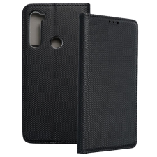 OEM Xiaomi Redmi Note 8 könyvtok, fliptok, telefon tok, mágneszáras, bankkártyatartós, fekete tok és táska