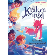 Oetinger Die Krakeninsel 2. Achtung, Seeungeheuer! | Carolin Jelden,Lisa Forsch idegen nyelvű könyv