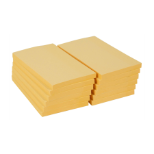 OFFICE DEPOT 76x127 mm Öntapadós jegyzettömb (1080 db / csomag) - Sárga (8663065) post-it