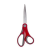 OFFICE DEPOT Deluxe 21 cm-es olló - Piros/fekete (5620086)