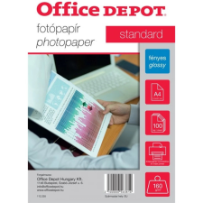 OFFICE DEPOT OD112255 Standard fényes fotópapír 160g A4 (100 lap) fotópapír