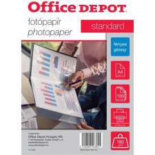 OFFICE DEPOT OD112256 Standard fényes fotópapír 180g A4 (100 lap) fotópapír
