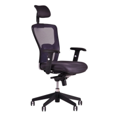 Office Pro DIKE SP DK10 fekete fejtámlás irodai forgószék forgószék