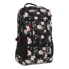 OfficeFox Hátizsák iskolai ARS UNA AU-17 Flowery Black iskolatáska