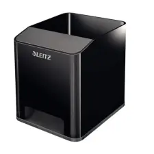 OfficeFox Írószertartó LEITZ kettős színhatású fekete-szürke írószertartó