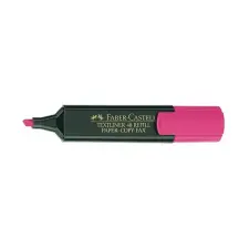 OfficeFox Szövegkiemelő FABER-CASTELL 1548 rózsaszín filctoll, marker