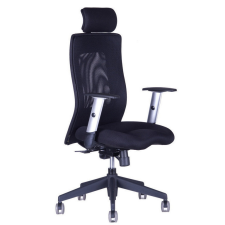  OfficePro Calypso XL ergonomikus irodai szék Szín: fekete, Fejtámla: fejtámlával együtt forgószék