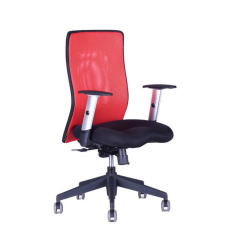 OfficePro Calypso XL ergonomikus irodai szék Szín: piros, Fejtámla: fejtámla nélküli forgószék