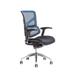 OfficePro Merope ergonomikus irodai szék Szín: kék, Fejtámla: fejtámla nélküli forgószék