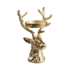 OH MY DEER gyertyatartó, arany 21cm