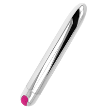 OHMAMA - ÚJRATÖLTHETŐ EZÜST VIBRÁTOR 10 ÜZEMMÓD 18.5 CM vibrátorok