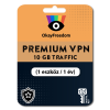 OkayFreedom Premium VPN 10GB Traffic (1 eszköz / 1 év) (Elektronikus licenc)