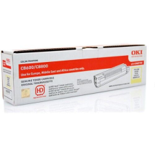 Oki 43487709 1 db Sárga Eredeti toner nyomtatópatron & toner