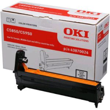 Oki 43870024 fekete drum nyomtatópatron & toner