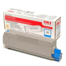 Oki C5600 (43381907) - eredeti toner, cyan (azúrkék) nyomtatópatron & toner