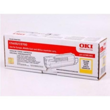  Oki [C5600/5700] 2k sárga eredeti toner (43381905) nyomtatópatron & toner