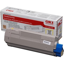 Oki C5650 C5750 lézertoner eredeti Yellow 2K 43872305 nyomtatópatron & toner