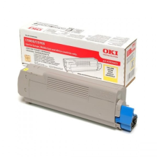 Oki C5800,5900 Toner Sárga 5000 oldalra nyomtatópatron & toner