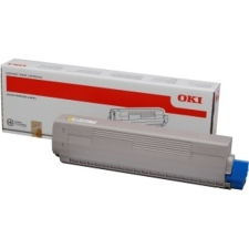 Oki C822 lézertoner eredeti Yellow 7,3K 44844613 nyomtatópatron & toner