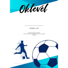  Oklevél focis 2 ajándéktárgy