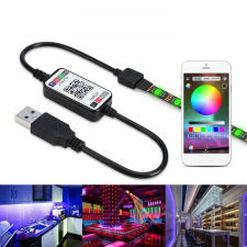 Okos bluetooth LED szalag mobiltelefonos távirányítással - TV háttérvilágítás - 5 méter (BBV) világítási kellék
