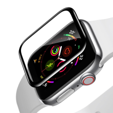  Okosóra fólia Apple Watch Series 4 40mm - Baseus fekete keretes okosóra kellék