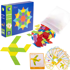  Oktató játékok - Geometriai alakzatok puzzle, kirakós