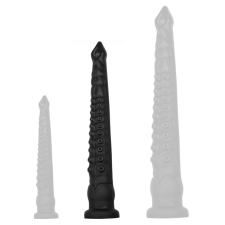 Oktoop M – prémium fekete dildo 43 cm hosszú műpénisz, dildó