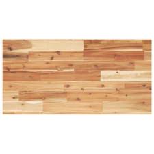 olajbevonatú tömör akácfa fürdőszobapult 100 x 40 x 2 cm fürdőszoba bútor