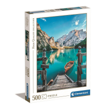 Olaszország Braies Lake 500 db-os puzzle Clementoni puzzle, kirakós