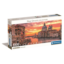 Olaszország Canal Grande 1000 db-os panorama Compact puzzle Clementoni puzzle, kirakós