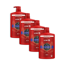 Old Spice Captain 3 az 1-ben Tusfürdő és Sampon (4x1000 ml) dezodor