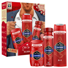 Old Spice Captain Ajándékcsomag - Tusfürdő + Dezodor + Deo Stift kozmetikai ajándékcsomag