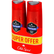Old Spice Captain Shower Gel 2-in1 pack 2× 400 ml tusfürdők