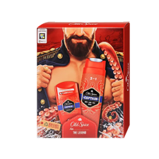 Old Spice Dark Captain ajándékcsomag tusfürdő 250ml + Stift 50ml kozmetikai ajándékcsomag