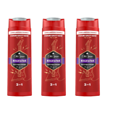 Old Spice Rockstar férfi Tusfürdő és Sampon 3x400ml tusfürdők